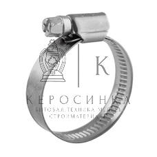 Хомут червячный Rexant 25-40/9-0,6мм, нержавеющая сталь W2, (50 шт/уп)