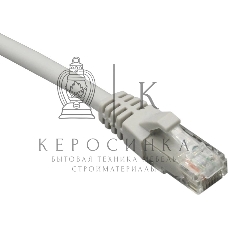Патч-корд Suprlan 10-0170 UTP RJ-45 вил.-вилка RJ-45 Cat.6 5м серый LSZH