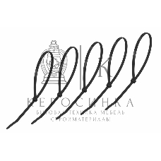 Хомут-стяжкa нeйлонoвая Rexant 300x4,8 мм, черная, упаковка 25 шт.