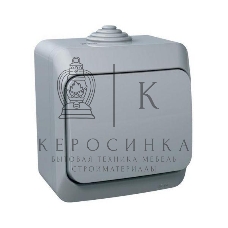 Выключатель 1-кл. ОП Этюд 10А IP44 сер. SchE BA10-041C