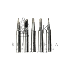 Паяльник Rexant, подставка, набор из 5 жал, цифровой, керамический нагреватель, 200-500 °C, 220 В/65 Вт