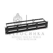 Панель коммутационная Rexant с кабельными органайзерами 19