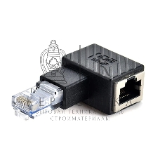 Удлинитель сетевого кабеля мама-папа угловой вправо