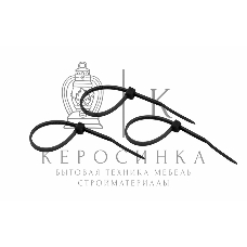 Хомут-стяжкa нeйлонoвая Rexant 100x2,5 мм, черная, упаковка 25 шт.