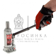 Домкрат Matrix гидравлический бутылочный 4 т h подъема 194–372мм в пласт. кейсе master