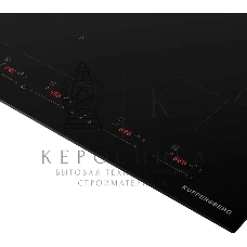 Варочная панель Kuppersberg ICI 616 60 см, индукция, High-Tech, inverter, прямой край, 9 уровней мощности, бустер, Stop and Go, Bridge zone, автоматическое отключение, таймер, индикатор остаточного тепла, сенсорное/слайдерное управление, черный