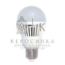 Лампа светодиодная JazzWay PLED-ECO-A60 7Вт грушевидная 3000К теплый белый E27 570лм 230В