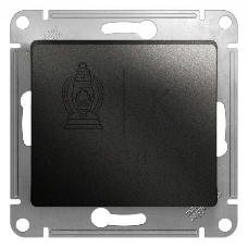 Механизм выключателя 1-кл. СП Glossa 10А IP20 10AX антрацит SchE GSL000711