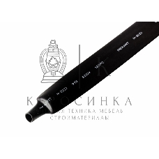 Трубка термоусаживаемая PROconnect ТУТ 18,0/9,0мм, черная, упаковка 50 шт. по 1м,