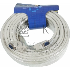 Кабель SVGA Ningbo CAB016S-20m VGA HD15 (m)/VGA HD15 (m) 20м феррит.кольца