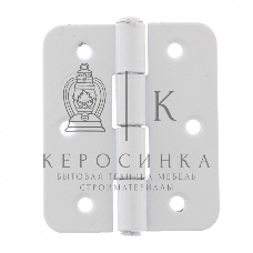 Петля накладная ПН5-60, белая, 4шт. (Металлист) Россия