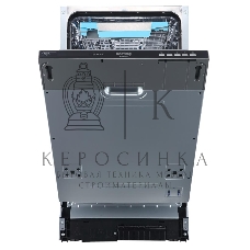 Встраиваемая посудомоечная машина Korting KDI 45570, нержавеющая сталь, 44.8 см, 10 компл., 47 дБ, класс A++