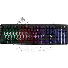 Клавиатура проводная Defender Arx GK-196L RU, USB, черный