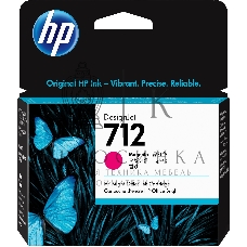 Картридж струйный HP 712 3ED68A пурпурный (29мл) для HP DJ Т230/630