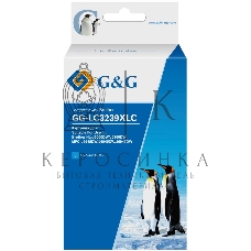 Картридж струйный G&G GG-LC3239XLC голубой (52мл) для Brother HL-J6000DW/J6100DW