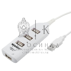 Разветвитель USB 2.0 Rexant на 4 порта белый