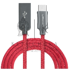 Кабель Crown USB - microUSB CMCU-3132M red