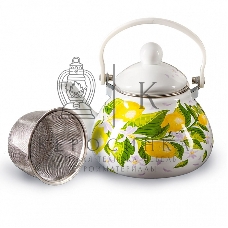 Чайник для плиты METALLONI EM-131X1/62 эмалир. с фильтром из нерж.стали 