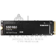 Накопитель SSD Samsung 980, 250Gb, PCIe 3.0 x4, M.2 2280, NVMe, R/W 2900/1300