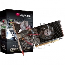 Видеокарта AFOX NVIDIA Geforce GT210 1Gb DDR3 64Bit DVI HDMI VGA LP Single Fan