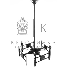 Потолочный кронштейн ONKRON CPRO2L-4 для 4 телевизоров 32”- 55