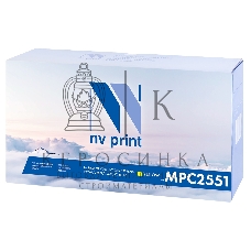 Картридж лазерный NVPrint совместимый Ricoh Aficio MP C2551 желтый для MP C2051/C2051AD/C2551/C2551AD (9500k)