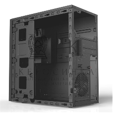 Компьютерный корпус POWERMAN EK303BK PM-450SFX U3.0*2+TypeC+combo Audio POWERMAN 6154288
