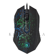 Мышь проводная Defender Event MB-754 черный, 1000 dpi, USB, кнопки - 3