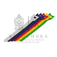 Набор хомутов-стяжек многоразовых на липучке Rexant 150х12 мм, цветная, упаковка 12 шт.