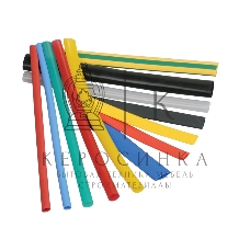 Трубка термоусадочная тонкостен. ТТУ-40/20 черный (уп.50м) ИЭК UDRS-D40-50-K02