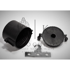 Коробка потол. Л253 75х62 с крюком(в бетон) ПЭМИ 43Б20Л253У