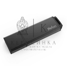 Флешка USB Netac U351 (NT03U351N-032G-20BK), 32Gb, USB 2.0, R/W 25/10, черный
