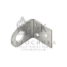 Проушина угловая Сибртех, 70х30 мм, цинк