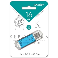 Флешка USB Smartbuy V-Cut series blue (SB16GbVC-B), 16Gb, USB 2.0, R/W 25/15, синий