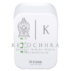 Беспроводной PowerLine-адаптер D-Link DHP-W310AV N300 с поддержкой HomePlug AV