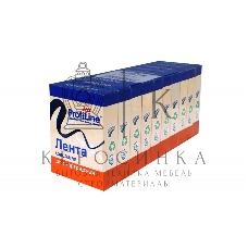 Лента 12.7мм*12м черная прямая упаковка (1уп=10шт_по_2ленты)