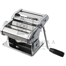 Лапшерезка KELLI KL-4110 (9 режимов толщины раскатки теста. Нарезной блок для 2-х видов лапши. Нарезка лапши 2 мм и 6.6 мм. Валик для раскатки теста. Регулятор толщины теста. Механический привод. ШИРИНА ВАЛИКА РАСКАТКИ ТЕСТА 180 мм.)