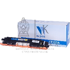 Картридж лазерный NVPrint совместимый для HP CLJ Pro MFP M176n/M177fw CF352A Yellow (1000k)