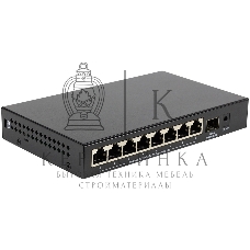 Коммутатор неуправляемый 9-портовый PoE ORIGO OS1209P/A1A 10/100 Мбит/с