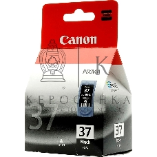 Картридж струйный Canon BJ CRG PG-37 EMB черный (220 стр.) для Canon PIXMA iP2500; MP140; MP190; MP210; MP220; MX300; MX310