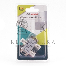 Разветвитель на 2 телевизора, Cablexpert AS-TV-02, 5-1000MHZ