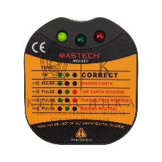 Тестер розеток MS6860D MASTECH