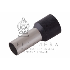 Наконечник штыревой втулочный изолированный Rexant F-16 мм 25 мм² (НШВи 25-16) черный