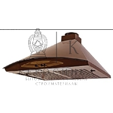 Вытяжка каминная Gefest ВВ 1 К17 коричневый/золотистый, 60 см, 180 куб. м/ч, 64 дБ