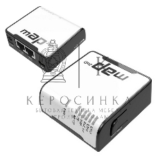 Беспроводной маршрутизатор MikroTik RBmAP2nD 802.11n 300Mbps 2.4 ГГц -1xLAN PoE белый