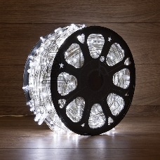 Гирлянда Neon-night LED Клип-лайт 12 V, прозрачный ПВХ, 150 мм, цвет диодов белый