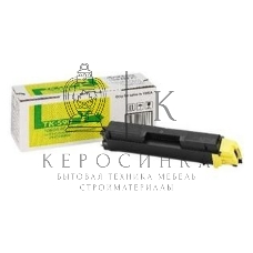 Картридж лазерный Kyocera TK-590Y (1T02KVANL0) желтый для FS-C2026MFP/C2126MFP/C2526MFP/C2626MFP/C5250DN 5000 стр.