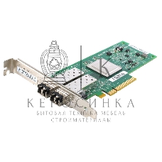 Контроллер Qlogic QLE2562-CK 8Gb 2-port FC HBA x8 PCIe LC multi-mode optic