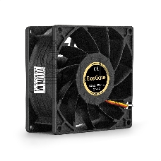 Вентилятор для корпуса ExeGate EX09238B3P-24 черный, 92 мм, 5000 об/мин, 56.3 дБ, 3 pin