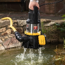 Дренажный насос Denzel DP1400X, 1400 Вт, подъем 11 м, 25000 л/ч